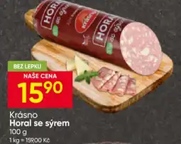 Hruška Krásno horal se sýrem nabídka