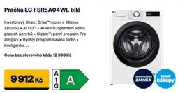 Datart LG pračka FSR5A04WL bílá nabídka
