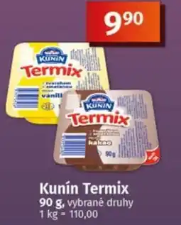 COOP TIP Kunín Termix nabídka