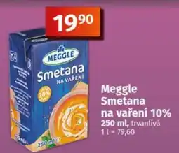 COOP TIP Meggle Smetana na vaření 10% nabídka