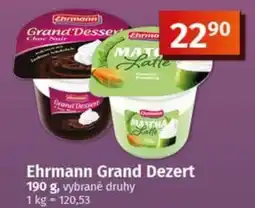 COOP TIP Ehrmann Grand Dezert nabídka