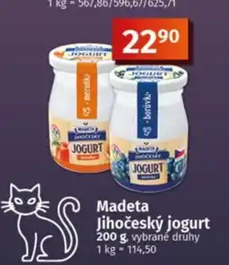 COOP TIP Madeta jihočeský jogurt nabídka