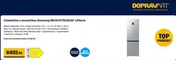 Datart Samsung chladnička s mrazničkou RB34C675DSA/EF stříbrná nabídka