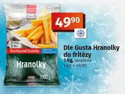 COOP TIP Dle Gusta Hranolky do fritézy nabídka