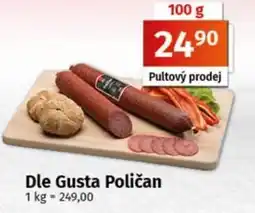 COOP TIP Dle Gusta Poličan nabídka