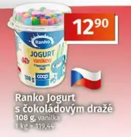COOP TIP Ranko jogurt s čokoládovým dražě nabídka