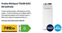 Datart Whirlpool pračka TDLRB 6252 BS EU/N bílá nabídka
