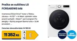Datart Pračka se sušičkou LG FCR5A85WS bílá nabídka