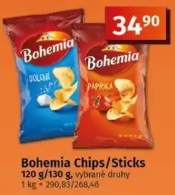 COOP TIP Bohemia Chips/Sticks nabídka