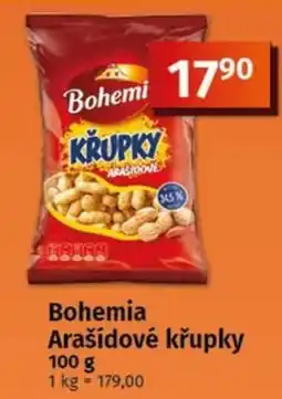 COOP TIP Bohemia arašídové křupky nabídka