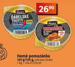 COOP TIP Hamé pomazánka nabídka