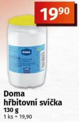 COOP TIP Doma hřbitovní svíčka nabídka