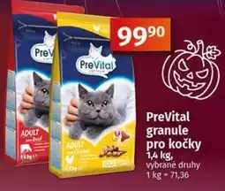 COOP TIP PreVital granule pro kočky nabídka