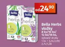 COOP TIP Bella herbs vložky nabídka