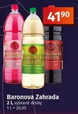 COOP TIP Baronova Zahrada nabídka