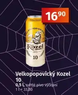 COOP TIP Velkopopovický Kozel 10 nabídka