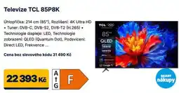 Datart Tcl televize 85p8k nabídka