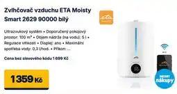 Datart Eta zvlhčovač vzduchu Moisty Smart 2629 90000 nabídka