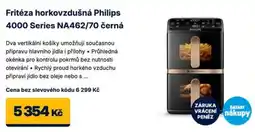 Datart Philips fritéza horkovzdušná 4000 series na462/70 černá nabídka