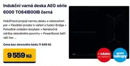 Datart AEG indukční varná deska série 6000 TO64IB00IB černá nabídka