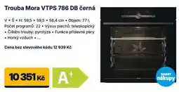Datart Mora trouba VTPS 786 DB černá nabídka