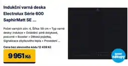 Datart Electrolux indukční varná deska SaphirMatt SE nabídka