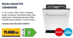 Datart Myčka nádobí ETA 339490001B nabídka