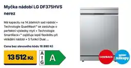 Datart LG myčka nádobí DF375HVS nerez nabídka