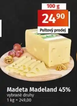 COOP TIP Madeta Madeland 45% nabídka