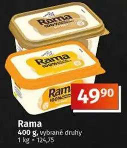 COOP TIP Rama vybrané druhy nabídka