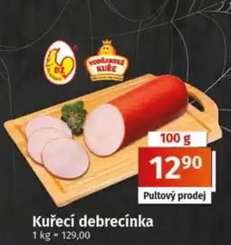COOP TIP Vodňanské Kuře Kuřecí debrecínka nabídka