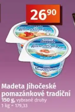 COOP TIP Madeta jihoceske pomazankove tradicni nabídka