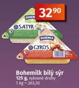 COOP TIP Bohemilk bílý sýr nabídka