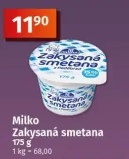 COOP TIP Milko Zakysaná smetana nabídka