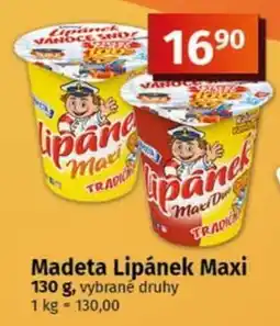 COOP TIP Madeta Lipánek Maxi nabídka