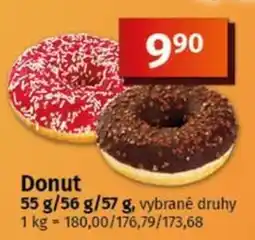COOP TIP Donut nabídka