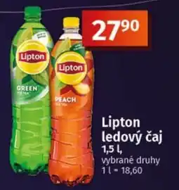 COOP TIP Lipton ledový čaj nabídka