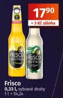 COOP TIP Frisco vybrané druhy nabídka