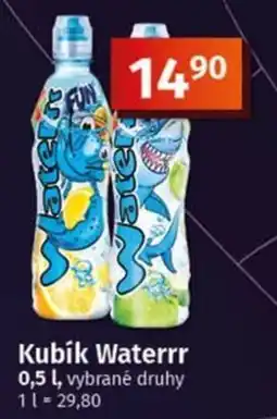 COOP TIP Kubík Waterrr nabídka