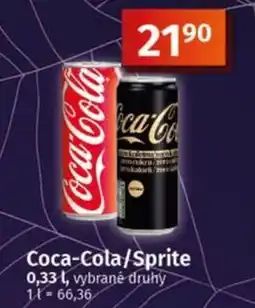 COOP TIP Coca-Cola/Sprite nabídka