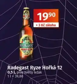 COOP TIP Radegast Ryze Hořká 12 nabídka