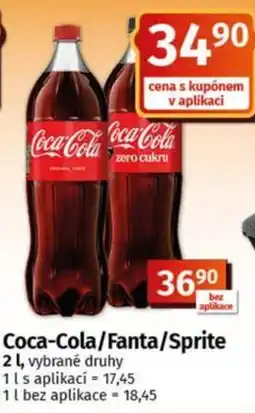 COOP TIP Coca-Cola/Fanta/Sprite nabídka