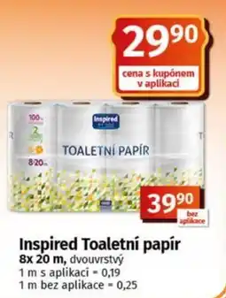 COOP TIP Inspired toaletní papír nabídka