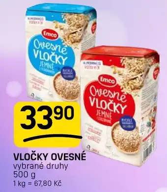 Emco vločky ovesné