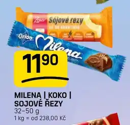 Flop Milena | koko | sojové řezy nabídka