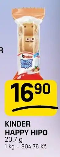 Flop Kinder happy hippo nabídka