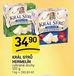 Flop Král sýrů hermelín nabídka