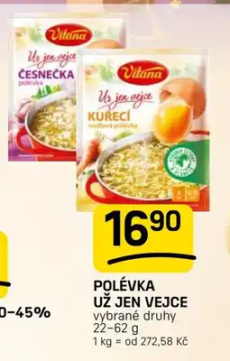 Flop Vitana polévka už jen vejce nabídka