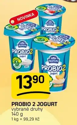 Flop Kunin probio 2 jogurt nabídka
