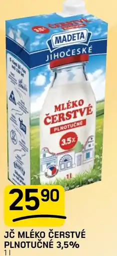 Flop Madeta mléko čerstvé plnotučné nabídka